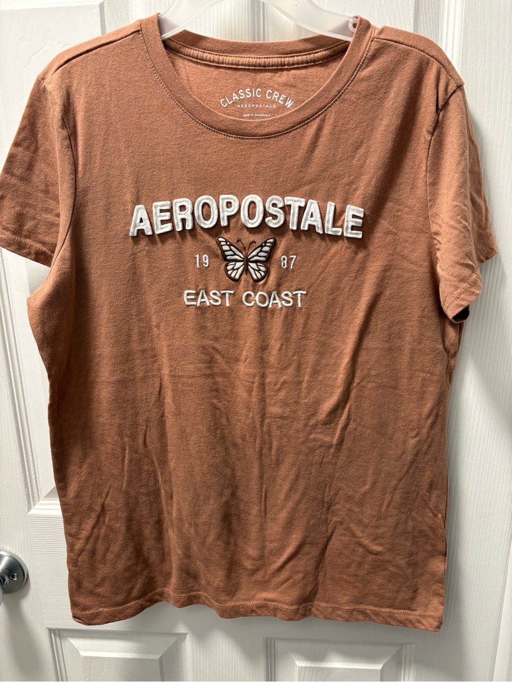 Aeropostale Brown Short Sleeve Tee